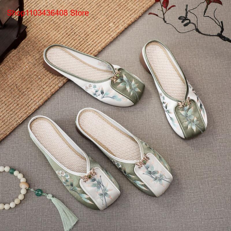 شباشب مطرزة جديدة للمنزل، أحذي - مراجعة Ethnic Style وسعره
