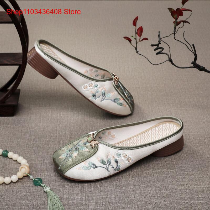 شباشب مطرزة جديدة للمنزل، أحذي - مراجعة Ethnic Style وسعره