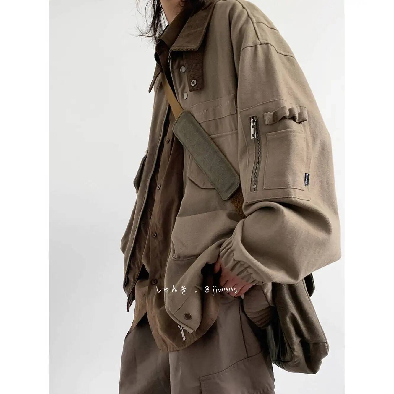 سترة رجالية للربيع والخريف ستر - مراجعة Haori Japanese Jacket وسعره
