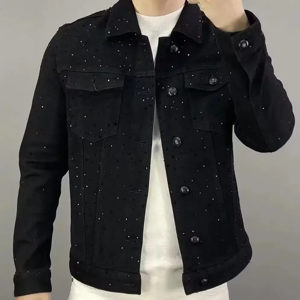 معطف جينز للرجال زر عادية سليم - مراجعة Haori Japanese Jacket وسعره