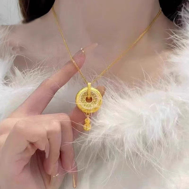 قلادة لوكس صينية من الذهب عيار - مراجعة Ethnic Luxe Fashion وسعره