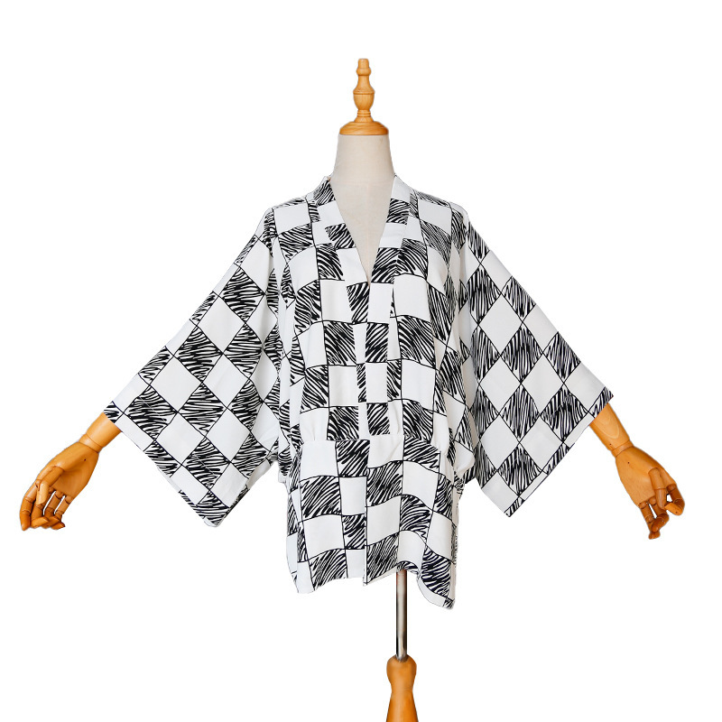 سترة صيفية منسوجة من الريش للر - مراجعة Haori Japanese Jacket وسعره
